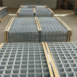 Heavy Duty 4''x4'' <b>Openings</b> 4x16ft Welded Galvanized Wire Mesh Decking Pallet Panels for Racking <b>Storage</b> System - Product Image 5