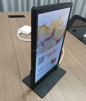 10.1인치 양면 전자 가격표 디지털 포스터 쇼핑몰 기관용 디지털 사이니지 클라우드 기반 CMS 앱 제어