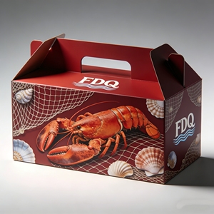 Scatole da Asporto Pieghevoli Personalizzate in Carta Kraft Riciclabile, Ispirate a <span class=keywords><strong>Istanbul</strong></span>, Multicolore, Forma Quadrata, Laminazione Lucida/Opaca, Goffratura, per Sushi - Product Image 1