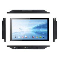 Tablette tactile tout-en-un Android 14 pouces avec boîtier métallique OEM, Rockchip RK3288, pour kiosque commercial, montage mural et sur bureau, affichage numérique