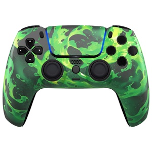 Corrosion Magic Pattern LUNA Redesigned Custom <b>Gamepad</b> Case Replacement Shell for PS5 Controller Faceplate with Touchpad Cover - Product Image 5