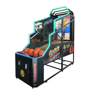 Yüksek kaliteli sikke işletilen mobil basketbol eğlence Arcade spor biletleri basketbol oyun makinesi