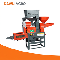 DAWN AGRO Nouvelle machine à décortiquer le riz automatique pour usine de riz, avec tamis de haute qualité, capacité de 150 kg/h, moteur électrique, garantie 1 an