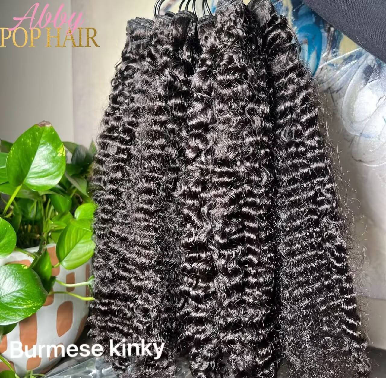 ผมหยิกพม่า 1 ชิ้น