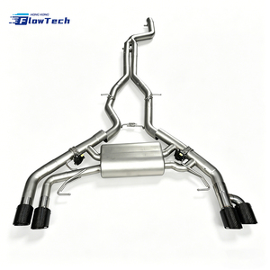 Escape Trasero Valvetronic de Competición para BMW X4M F98 X3M F97 LCI S58 3.0L, Soldado con TIG, Ajuste Directo, Mejora del Escape - Product Image 1