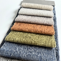 Tissu d'ameublement pour canapé en chenille jacquard tissé 100% polyester 360GSM