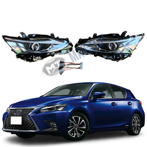 Faros delanteros CT200 2013-2020, faros delanteros LED CT200, faros delanteros bajos CT200 con lentes LED y luces de circulación diurna. - Product Image 1