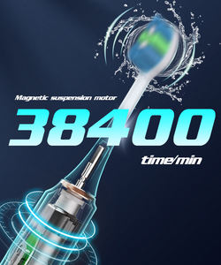 Brosse à dents électrique Samo, fabrication, IPX7, rechargeable, blanchissante, brosse à dents électrique X700, 6 brosses et étui de voyage - Product Image 5