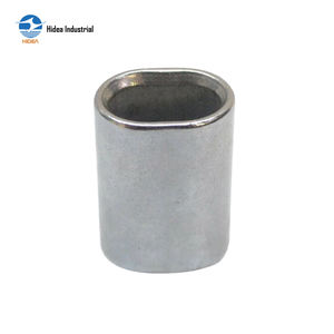 Manchons ovales galvanisés durables HIDEA de 5/16'' à 1 1/4'' pour sertissage ovale de terminaison pour câble métallique, ligne de pêche et tube - Product Image 5