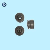Pièces détachées pour ascenseurs, fourniture directe d'usine, roue de suspension de porte d'ascenseur (roue à double rainure) CN0454, diamètre 45 mm, hauteur 26 mm