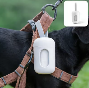Accesorios para Mascotas al por Mayor, Dispensador de Bolsas para Excrementos de Perro, con Anclaje para Correa, a Prueba de Fugas, Fácil de Usar, Ecológico - Product Image 1