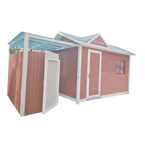 Outdoor <b>Dust</b> <b>Bin</b> Recycling Station Wooden Rectangular Standing Structure Sorting Garbage Collection Use - Product Image 1
