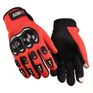Gants de sport athlétiques mi-doigts pour hommes, très vendus, en polyester, protection des articulations, pour la moto, la course et le cyclisme en extérieur - Product Image 4