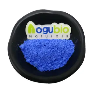 아오구비오 자연 식품 등급 착색제 가데니아 블루 벌크 치자 나무 가루