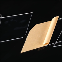 Láminas Acrílicas Transparentes de 1.8-8 mm de Grosor, Superficie Brillante Impermeable, 93% de Transmitancia, Certificación ISO9001, Servicio de Corte