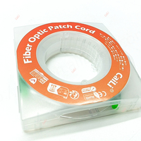 Cable de Fibra Óptica Transparente CaiLi FTTH de 0.9mm G657A2 SCUPC, Cable Óptico Invisible, Rendimiento Óptimo de Red WiFi 5G, 1 Año de Garantía