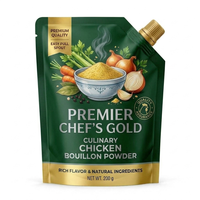 Bolsa con Boquilla para Esencia de Pollo, 200 g, de Grado Alimenticio, Libre de BPA, Impresión Personalizada, Alta Barrera, para Cocina