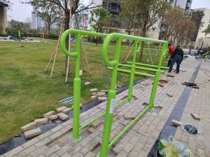Entraînement de rue enfants adultes barre extérieure gymnastique ouverte équipement de <span class=keywords><strong>Fitness</strong></span> musculation Machine d'exercice pour parc - Product Image 4