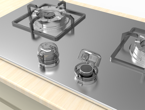 Gran oferta Probebi VB005 silicona PC horno perilla cubierta protectora estufa superior para seguridad de los niños suministros para bebés - Product Image 4