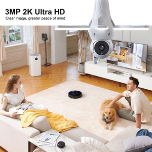 Caméra de surveillance domestique 2K 3MP WiFi extérieure, double antenne, signal longue portée, caméra PTZ sans fil - Product Image 3