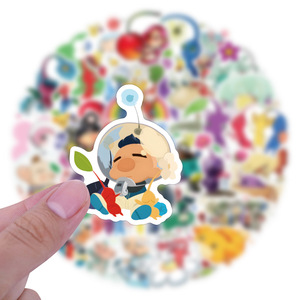 สติกเกอร์กราฟฟิตี <span class=keywords><strong>pikmin</strong></span> 50ชิ้นสติกเกอร์กีตาร์คอมพิวเตอร์สเก็ตบอร์ดสติกเกอร์การ์ตูนเกมขายส่ง - Product Image 3