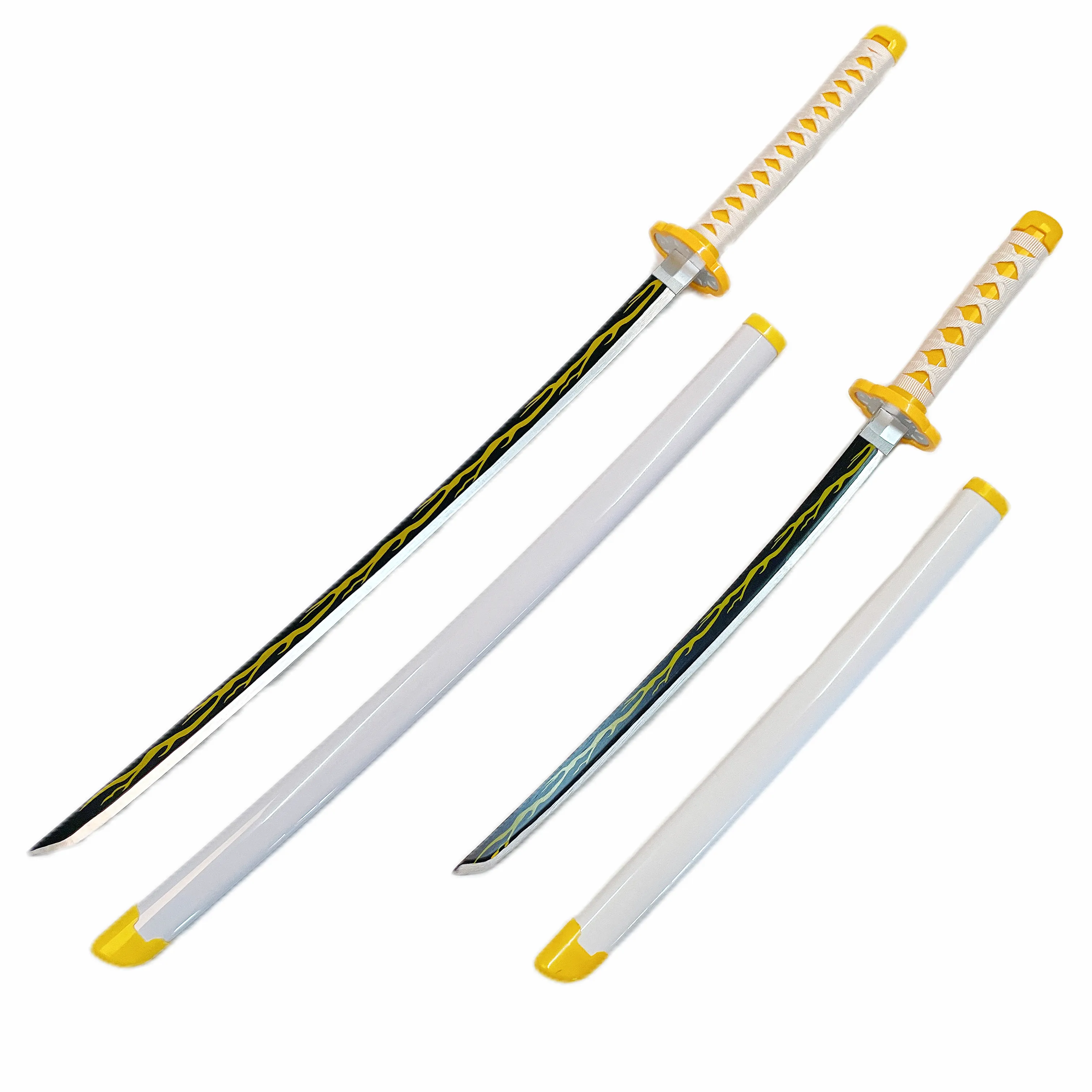 Atacado mais vendidos de anime japonês demon series katana espada de madeira toyblack tanjiro