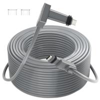 Cable de Repuesto Tipo-C Starlink Gen 2 de Alta Velocidad e Impermeable, Suministro de Fábrica, 2m-10m, PVC Niquelado para Actuadores Estándar Gen