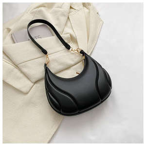 Sac bandoulière urbain simple pour femme 2026, en PU, avec fermeture éclair, sac à l'épaule OEM - Product Image 5