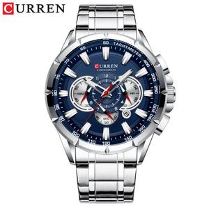 Reloj de Pulsera de Acero para Hombre CURREN 8363 Personalizado, Reloj de Cuarzo con Calendario, Seis Agujas, Multifuncional, Luminoso - Product Image 5