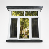 Fenêtre coulissante moderne en PVC-U, profil série 70, triple vitrage, écologique, résistante aux intempéries, antivol, insonorisée, certifiée Energy Star