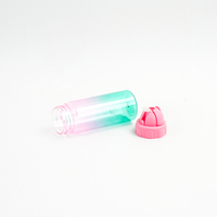 Bouteille d'eau de sport multicolore de 350 ml, légère et réutilisable, pour activités de plein air et fitness, avec bec verseur – Vente en gros usine