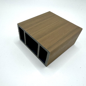 Composite boong hồ sơ WPC tay vịn lan can cột ngoài trời co-đùn gỗ nhựa decking Hollow Ống gỗ - Product Image 5