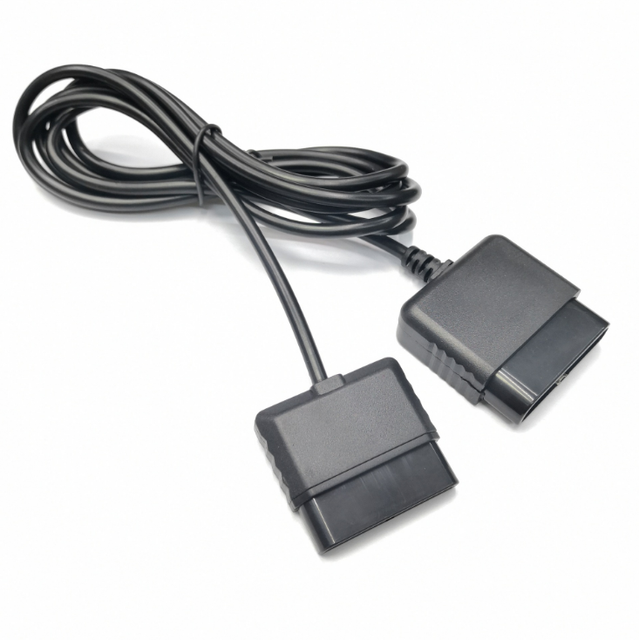 High-Quality Extender 6Ft 1.8M Extension Cable for PS2 Controller Extension Cord Cable