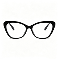 Lunettes anti-lumière bleue œil-de-chat SM873, monture PC unisexe, lunettes optiques pour enfants et adultes, verres en résine légers et personnalisables