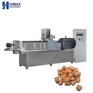 Ligne de soja humide HMMA extrudeuse analogique de viande à haute humidité CE + ISO Production à base de plantes Test de fibres gratuit - Product Image 6