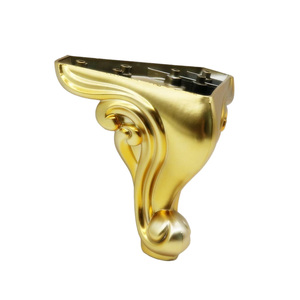 Accessoires de quincaillerie d'ameublement Décoration intérieure Pieds de <span class=keywords><strong>canapé</strong></span> dorés Meubles en métal Armoires de lit Pieds de table basse - Product Image 1