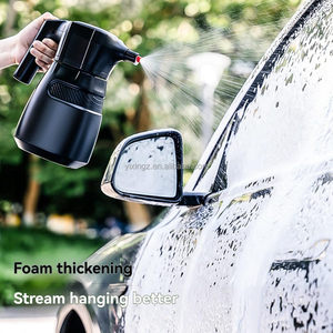 Pulvérisateur de mousse électrique sans fil rechargeable 2L, résistant aux acides et aux alcalis, en PA, pour le lavage et le detailing automobile, <span class=keywords><strong>pistolet</strong></span> portable - Product Image 2