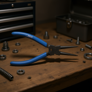 Fervi Safety Circlip Pliers Internal External Ring Removal <b>Tool</b> 150mm - Product Image 3