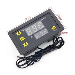 W3230 เครื่องควบคุมอุณหภูมิแบบดิจิตอล 12V 24V AC220V มินิโมดูลพร้อมเซ็นเซอร์แสดงผลสำหรับการควบคุมความร้อนความเย็นที่แม่นยำ - Product Image 3