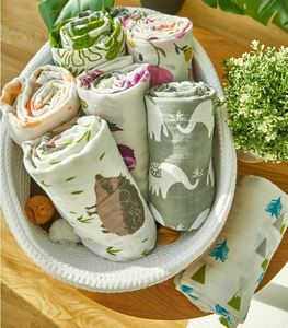 4-Layer Soft Textile Cartoon Pattern Baby Muslin Quilt Organic Gauze <b>Wrap</b> <b>Blanket</b> for Winter Woven Baby <b>Blanket</b> - Product Image 5