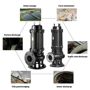 Corrosion Resistant Sewage Grinder Pump WQ Submersible Sewage Pump with 1 Year Warranty OEM Service - Product Image 3