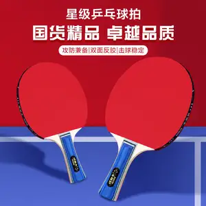 Hochwertiges Tischtennis schlägerset Benutzer definiertes Logo 4 Schläger 6 Bälle Netz Tischtennis schläger