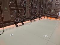 Écran LED de location 500x1000 pour cabine DJ, réception, scène, événement, mur vidéo LED, installation rapide, affichage personnalisé