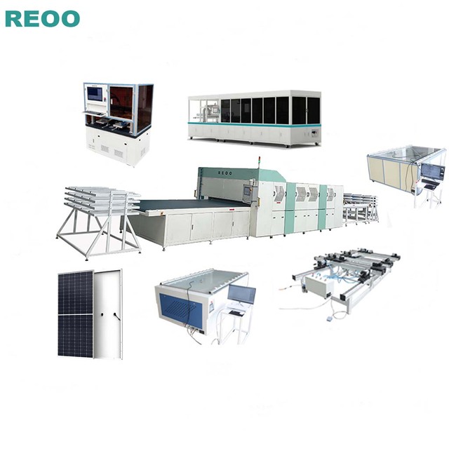 One-Stop Solution Solar Equipments for 10 MW Solar Panel Manufacturing Plant to Make Solar Modules
