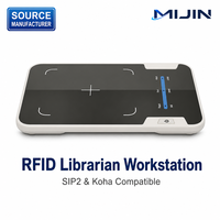 Equipo Inteligente para Bibliotecas, Estación para Personal, Etiqueta RFID, Estación de Trabajo para Bibliotecarios, Sistema de Gestión de Bibliotecas, Windows 10 High