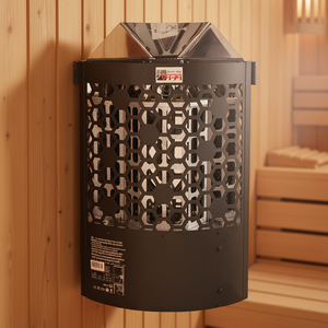 เตาซาวน่าไฟฟ้า <span class=keywords><strong>Vapa</strong></span> CH30 3/6/8KW สแตนเลส ดีไซน์คลาสสิก สีดำ ควบคุมภายนอก ใช้สำหรับอบไอน้ำ เหมาะสำหรับยิม วิลล่า ใช้งานง่าย - Product Image 1