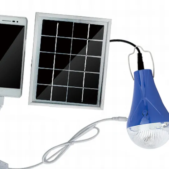 Luz pendente lâmpadas luminárias de Kit de Iluminação Solar Casa com 3 LED Handy e multifuncional cabo de carregamento