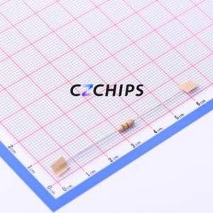 Resistencia de Orificio Pasante CFR0W4J0242A50, Componente de Orificio Pasante (THT), Película de Carbono de 2.2x6.5mm, 2.4kOhm, 5%, 250V - Product Image 1