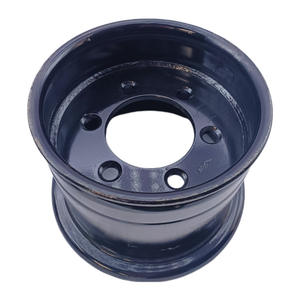 Jante de chariot élévateur Doosan 23x10-12 en acier, 4 trous, B30NS, pièce de rechange pour roue avant de chariot élévateur électrique - Product Image 3