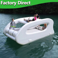 Offre Chaude : Bateau Gonflable DWF Tout-Électrique avec Moteur pour Jeux d'Eau Estivaux sur Lac et Océan, Bateau Solaire, Bateau Maison Gonflable